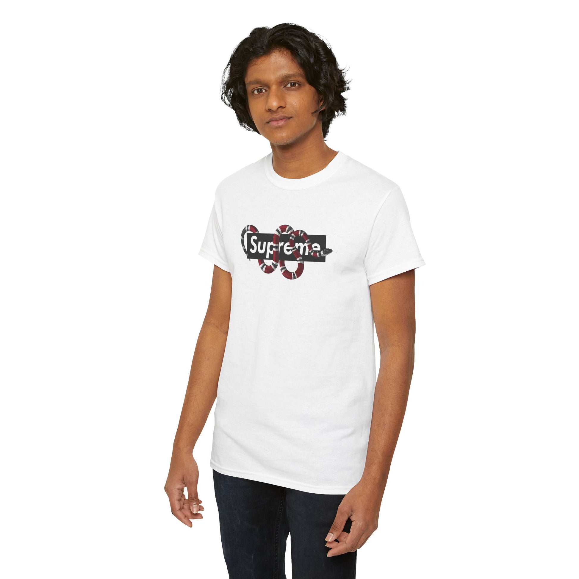 Urban Graphic Design Tee 'Supreme Snake'