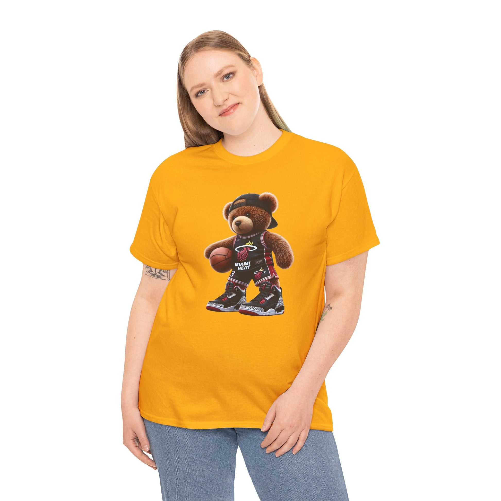 Miami Heat Basketball Teddy Tee
