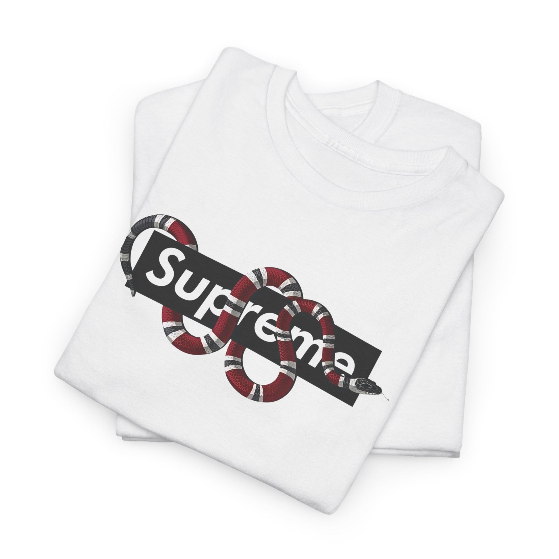 Urban Graphic Design Tee 'Supreme Snake'