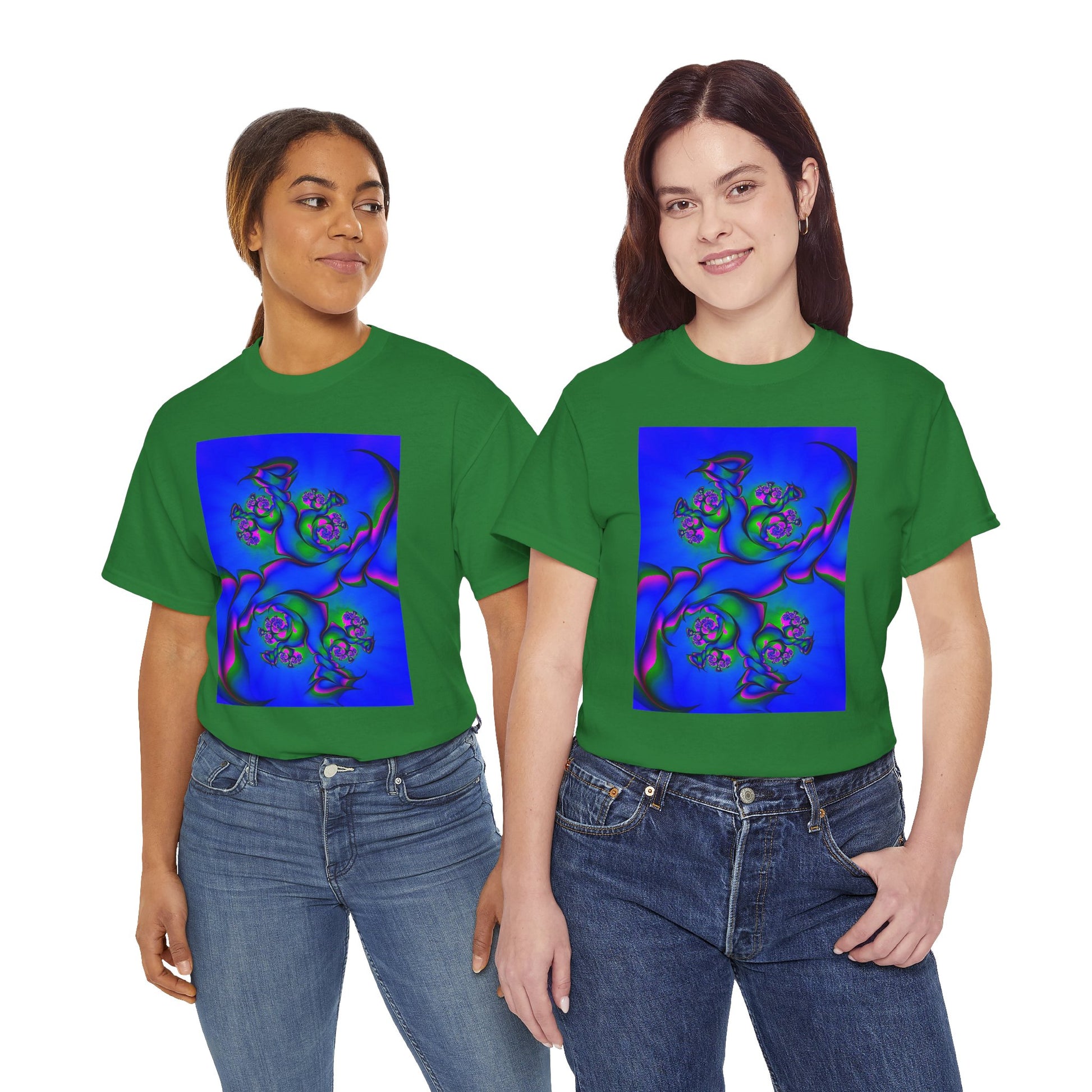 Vibrant Abstract Design Tee