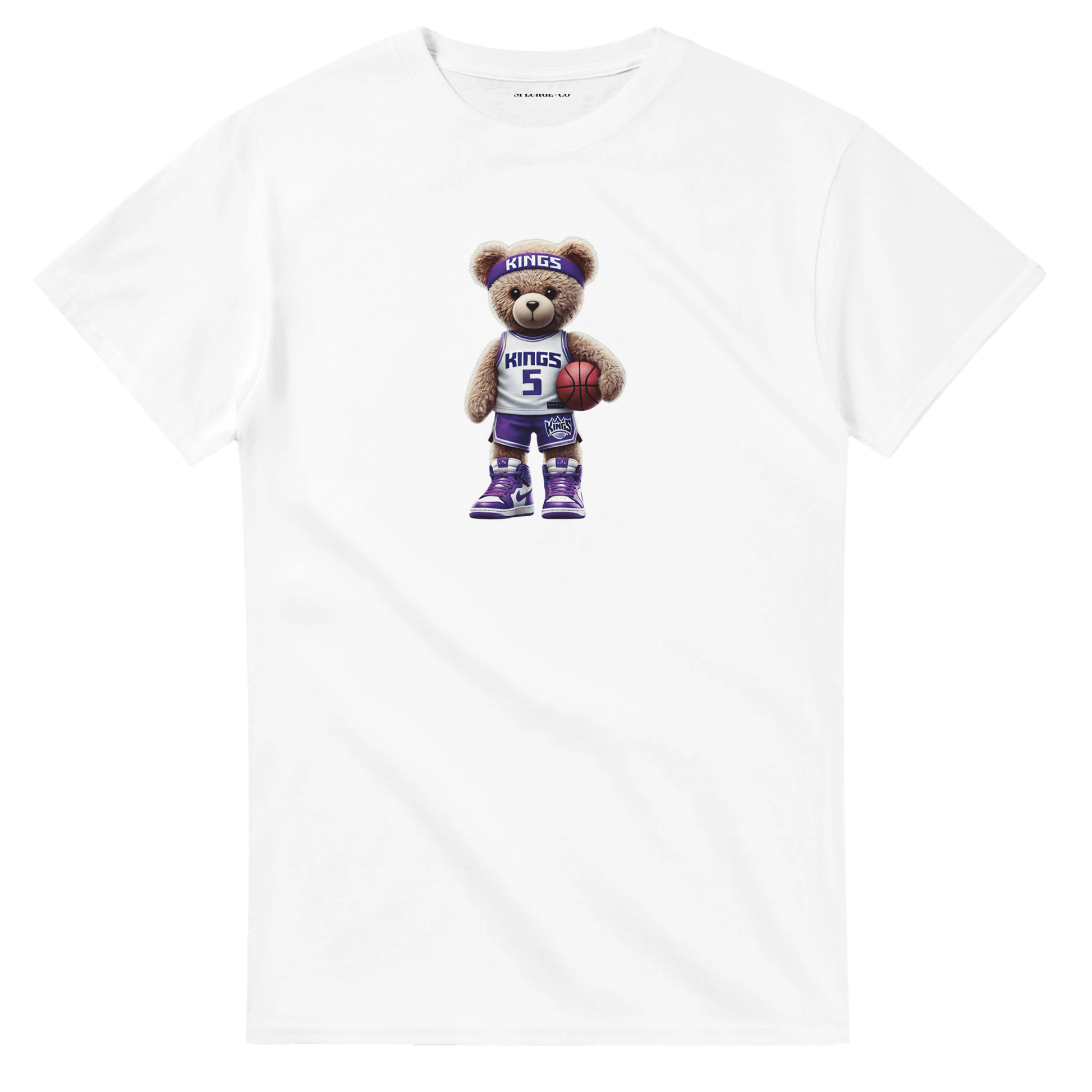 Urban Teddy Tee – Sacramento Kings Inspired Cotton T-Shirt for Men & Women