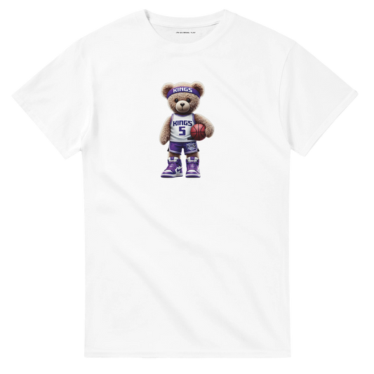 Urban Teddy Tee – Sacramento Kings Inspired Cotton T-Shirt for Men & Women