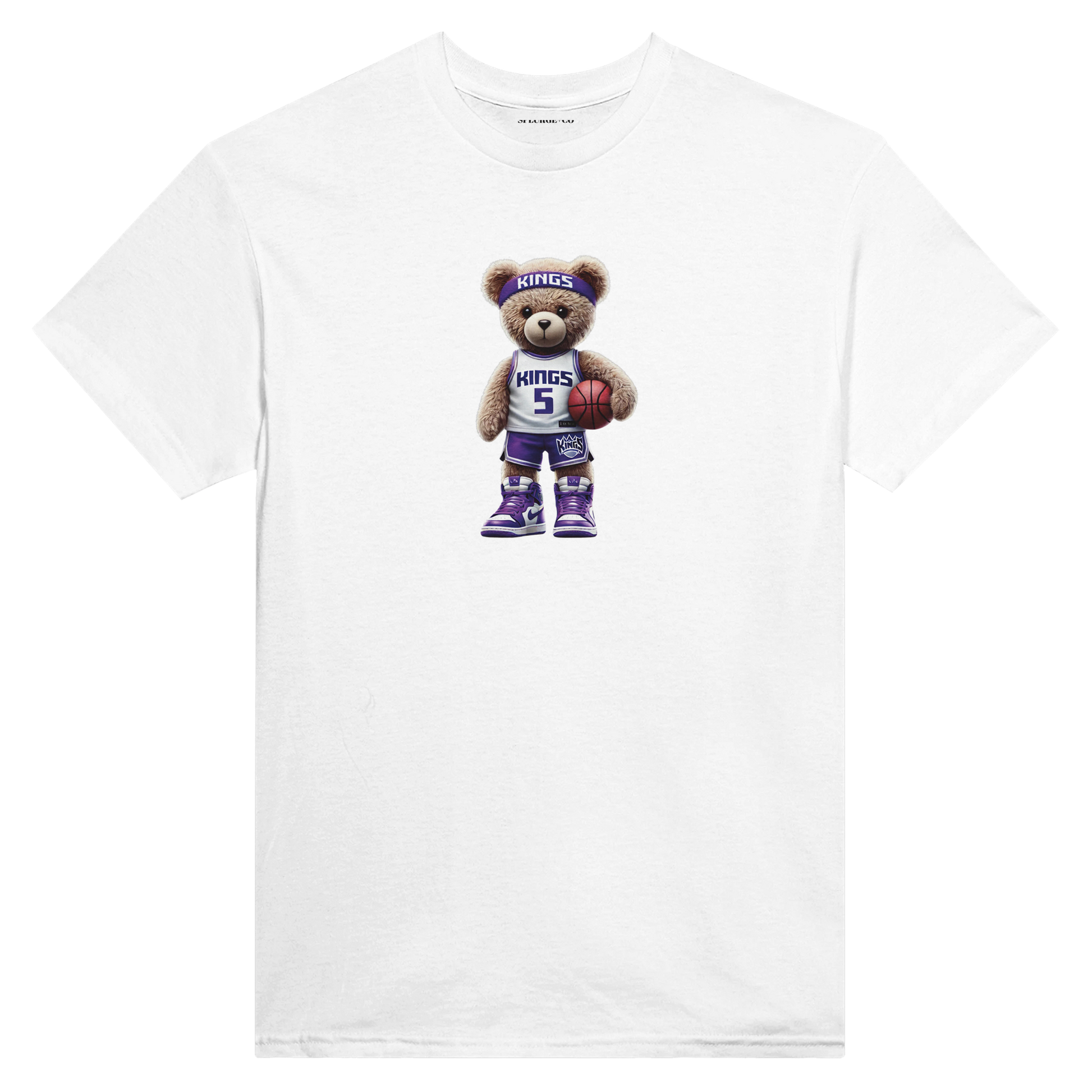 Urban Teddy Tee – Sacramento Kings Inspired Cotton T-Shirt for Men & Women